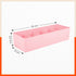 Stomo Dori Multi-Purpose Stackable Drawer Organizer For Home | Peach - Set of 4